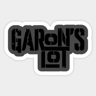 Garon's Lot Sticker